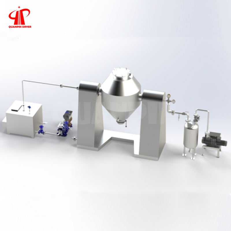 QUANPIN SZG Double Cone Rotary Vacuum Dryer