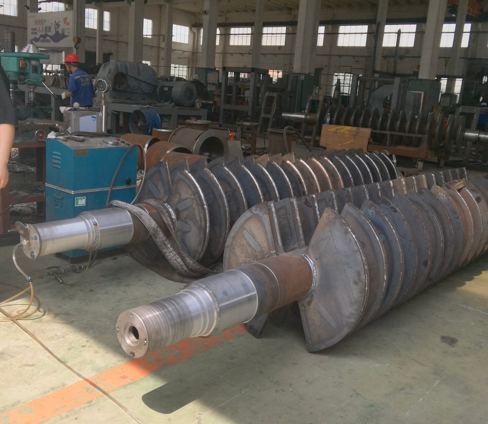 QUANPIN paddle dryer and manufacturing detail