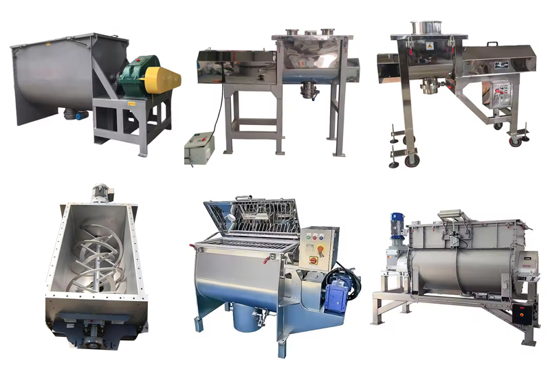 QUANPIN WLDH Series Horizontal Ribbon Mixer 11