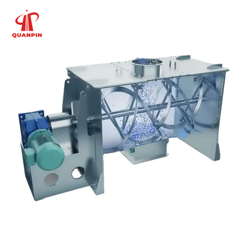 QUANPIN WLDH Series Horizontal Ribbon Mixer 12