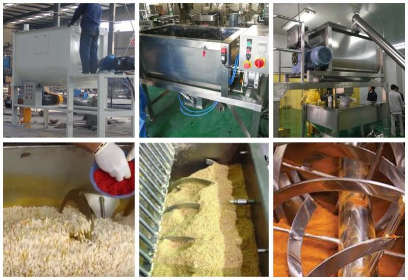 QUANPIN WLDH Series Horizontal Ribbon Mixer 800-550