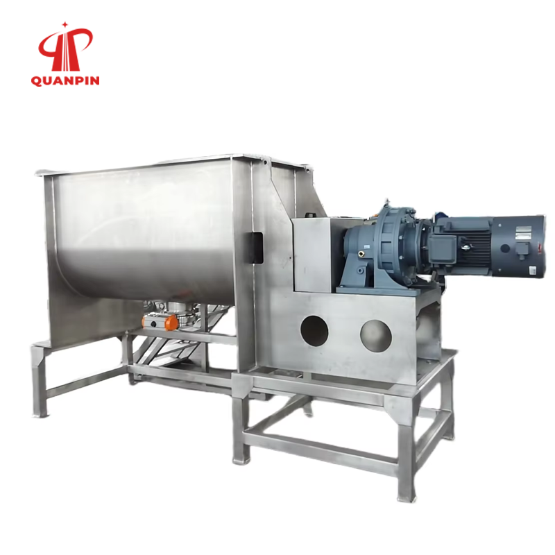 QUANPIN WLDH Horizontal Ribbon Mixer — seasoning mixing-stage equipment reference