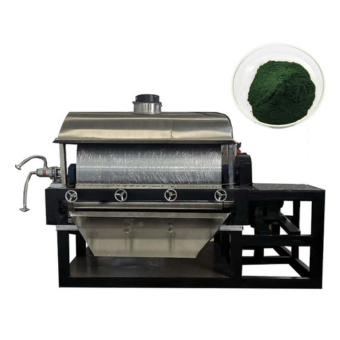 Vacuum paddle dryer configuration