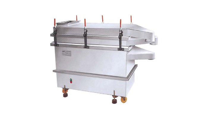 FS Series Square Vibrating Screen working principle illustration