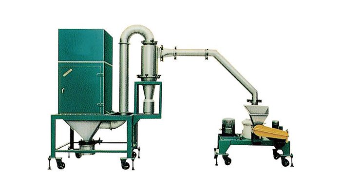 WFJ Series Fine Pulverizer working principle illustration